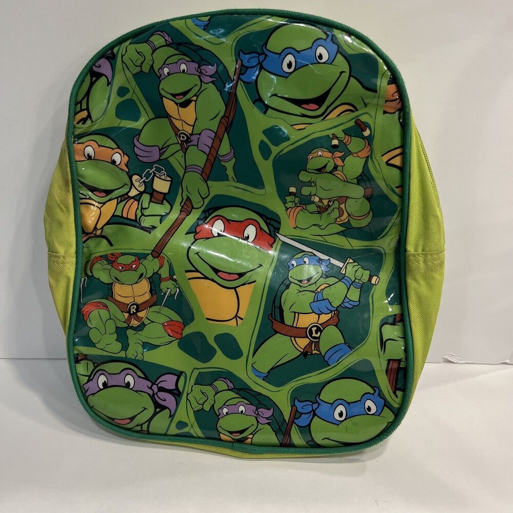 Teenage Mutant Ninja Turtles Backpack NICKELODEON, Green, USED condition